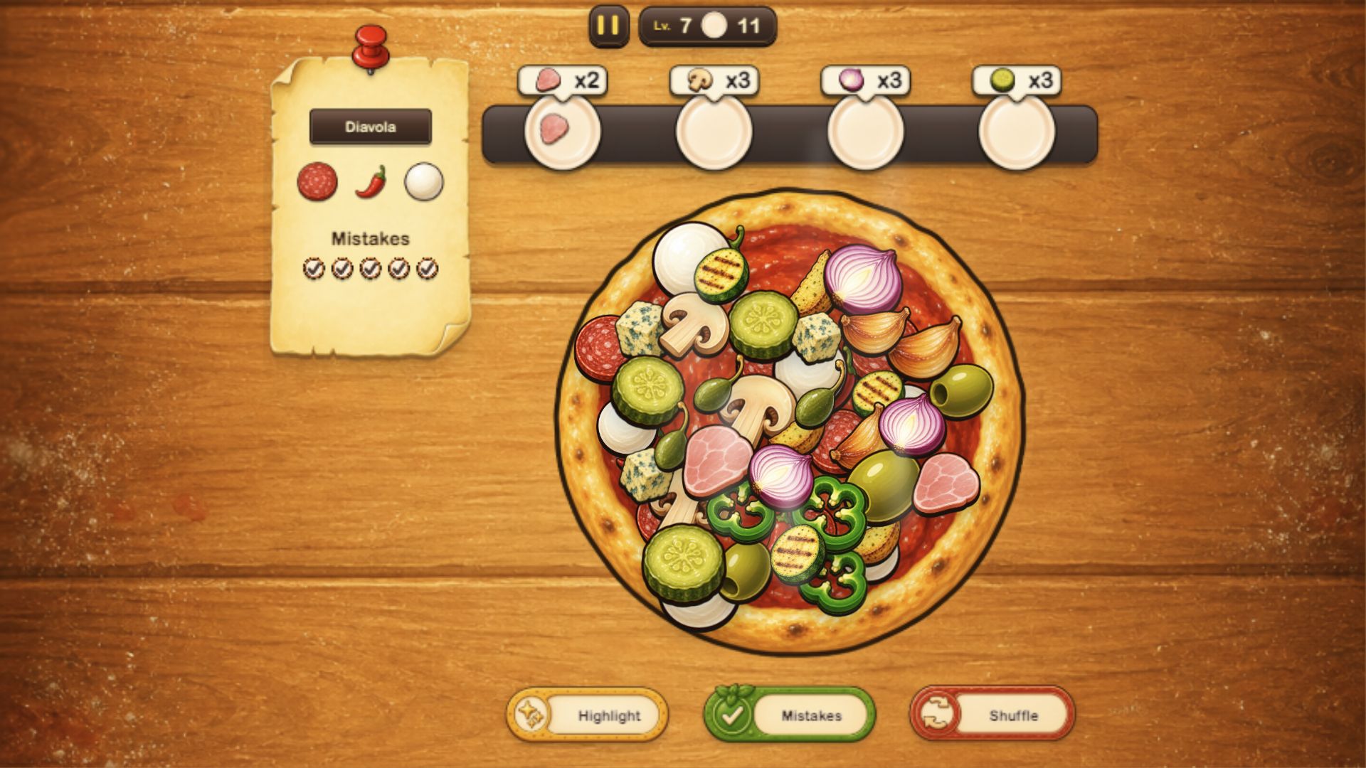 Fix Pizza: Food Sorting — screenshot 6