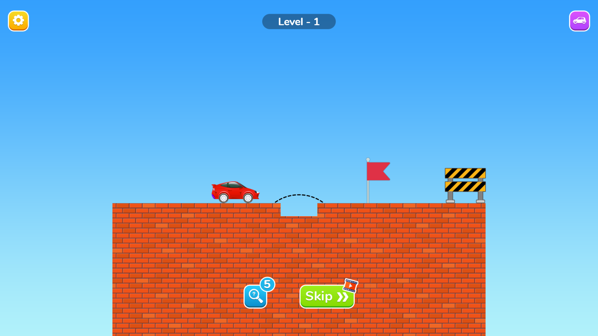 Bridge Sketch: Car Puzzle — screenshot 1