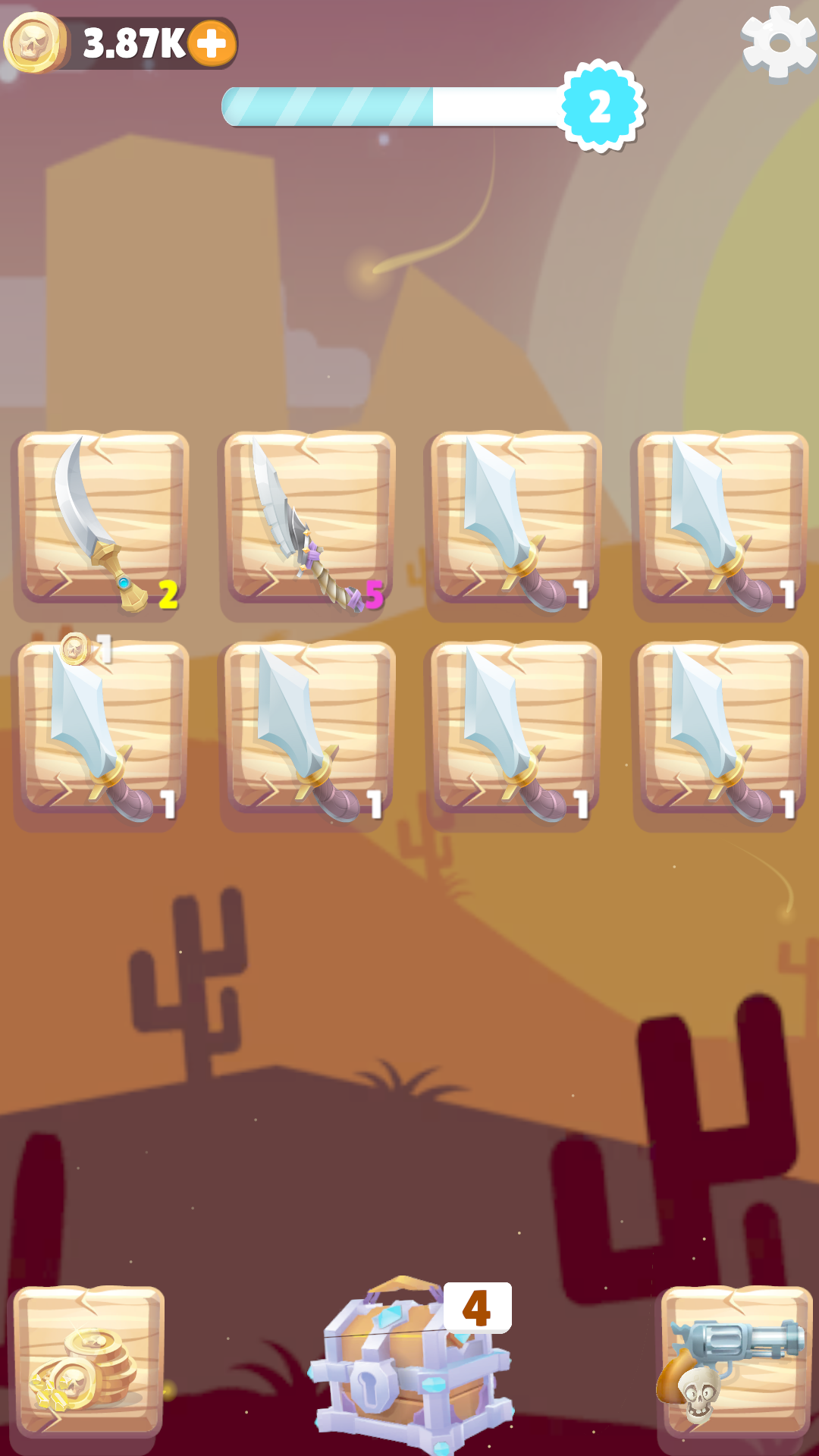 Weapon Evolution - Merge & Hit screenshot 3