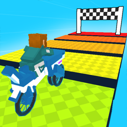 Obby, but on a Bike