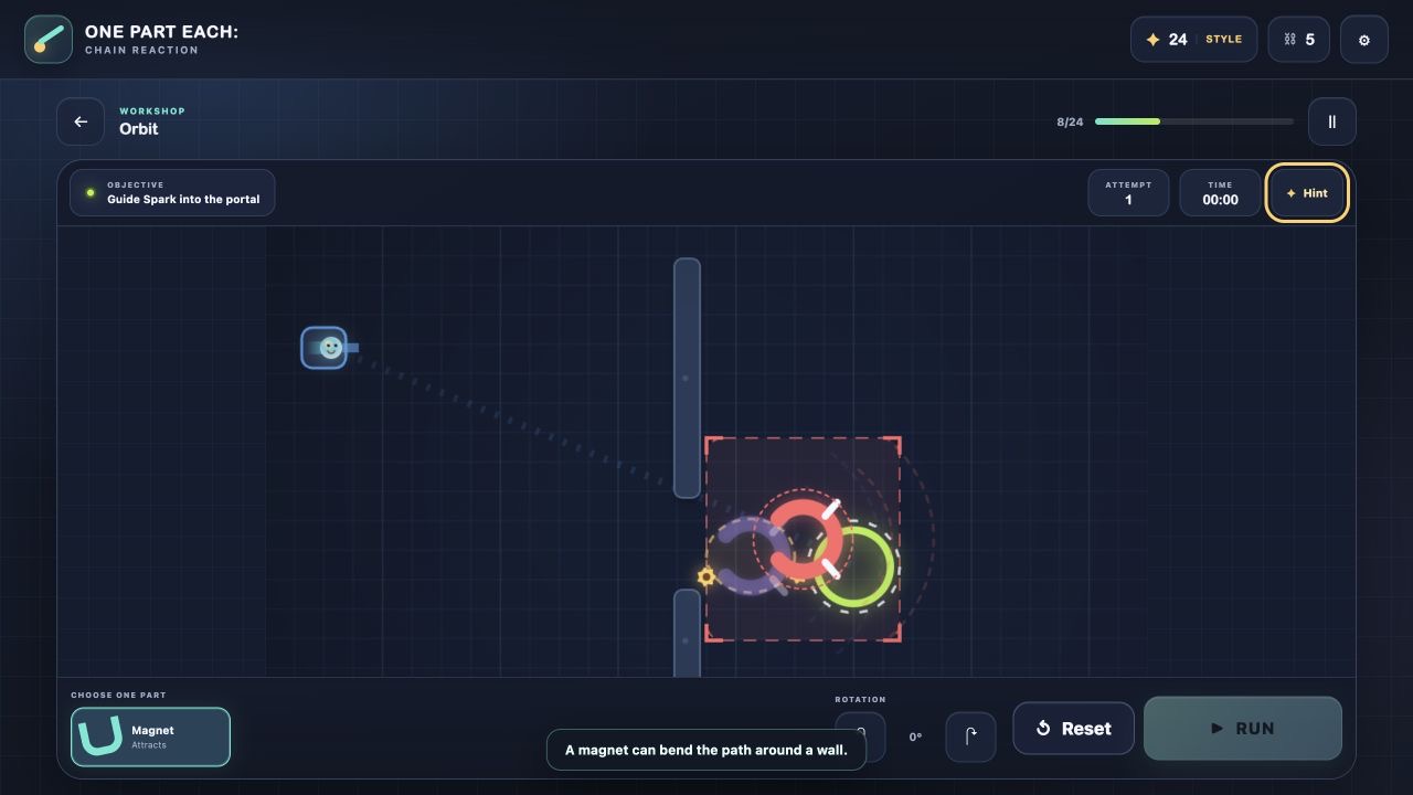 One Part Each: Chain Reaction — screenshot 3
