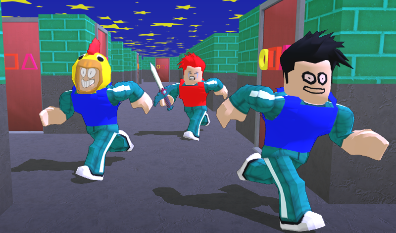 Hide N Seek Survival - Squid Game Keys and Knives game cover