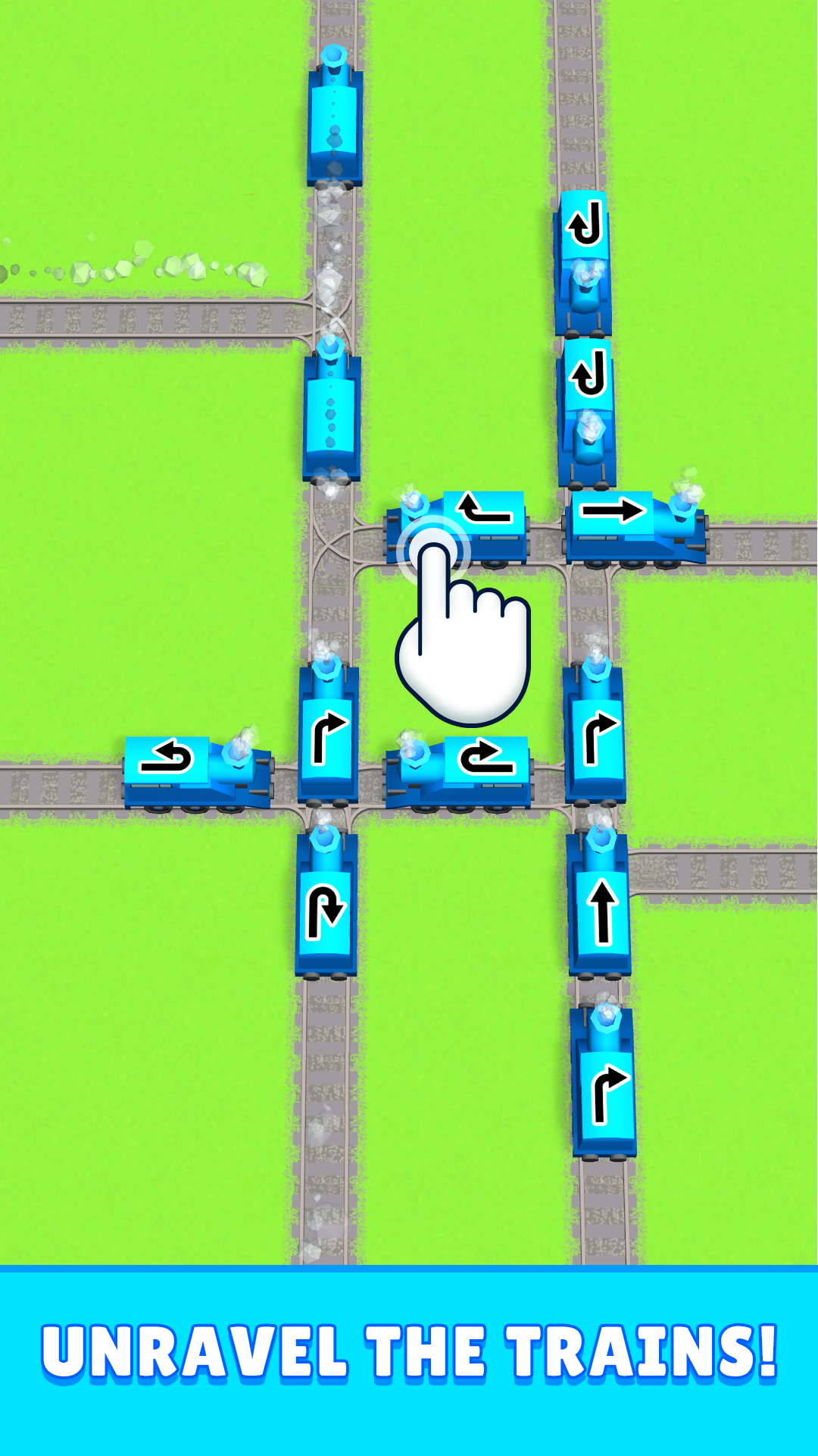 Railway Traffic Jam! Untangle the Trains! screenshot 7