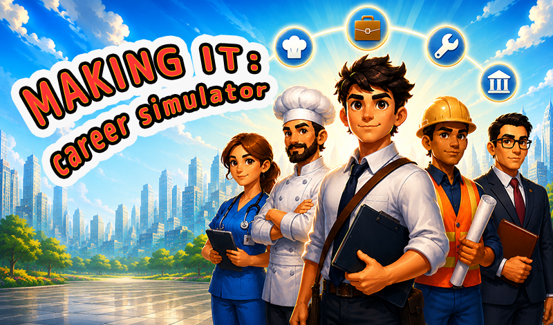 Making It: career simulator game cover