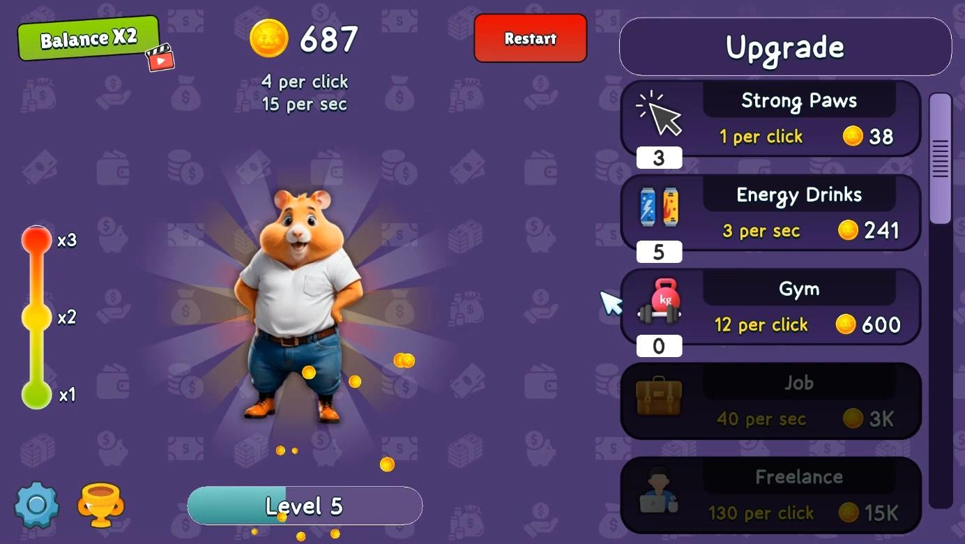 Hamster Kombat: Billionaire's Journey screenshot