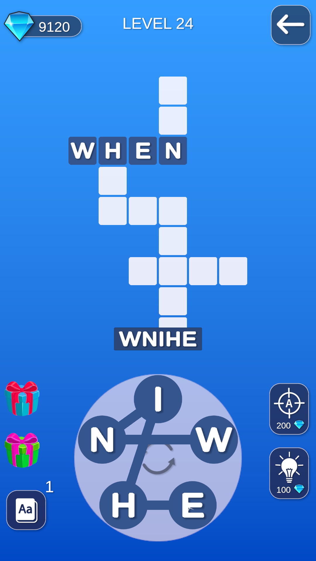 Words Crossword Puzzle screenshot 3