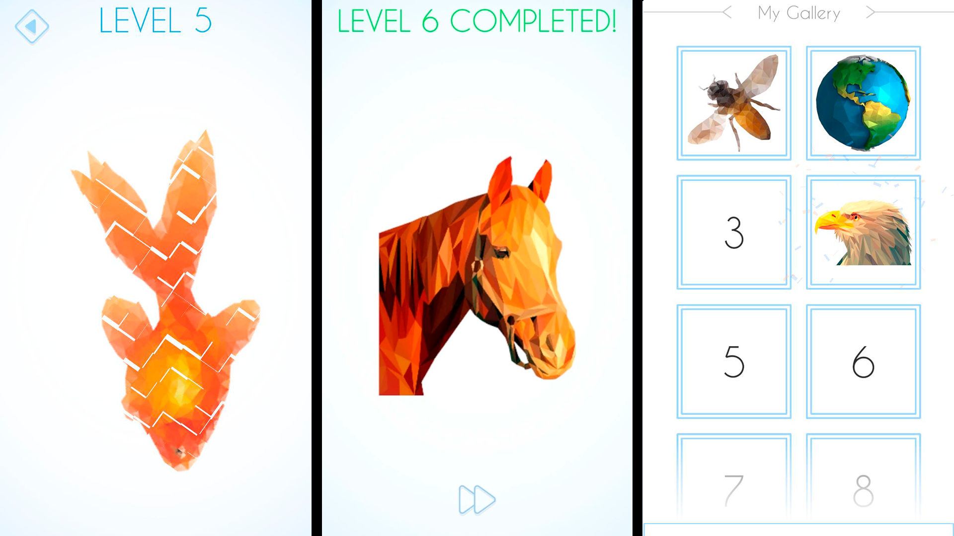 Poly Puzzles: 3D Puzzles — screenshot 2