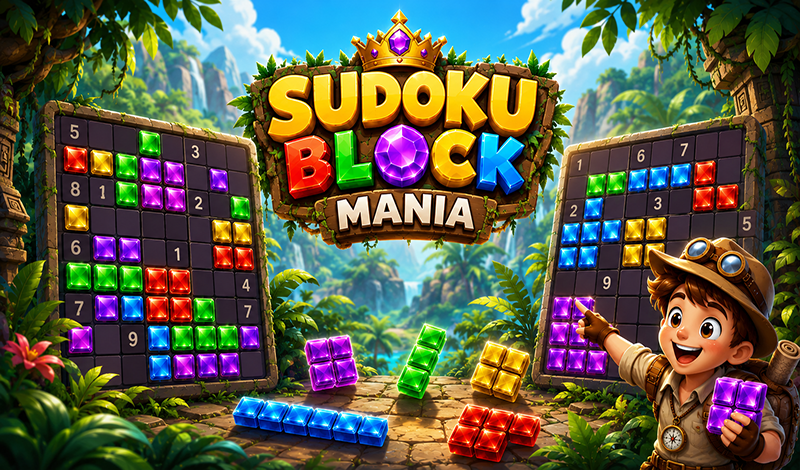 Sudoku Block Mania game cover
