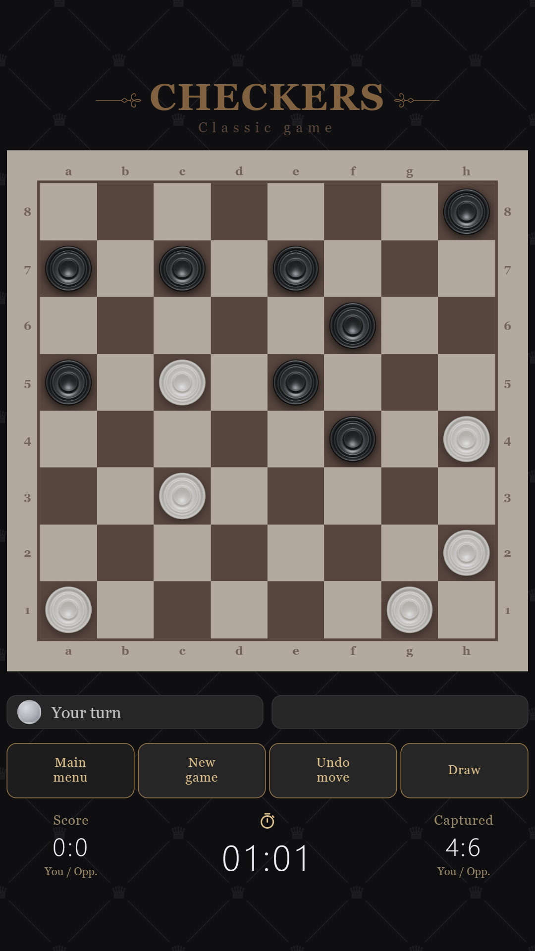 Checkers - Classic Game screenshot 3