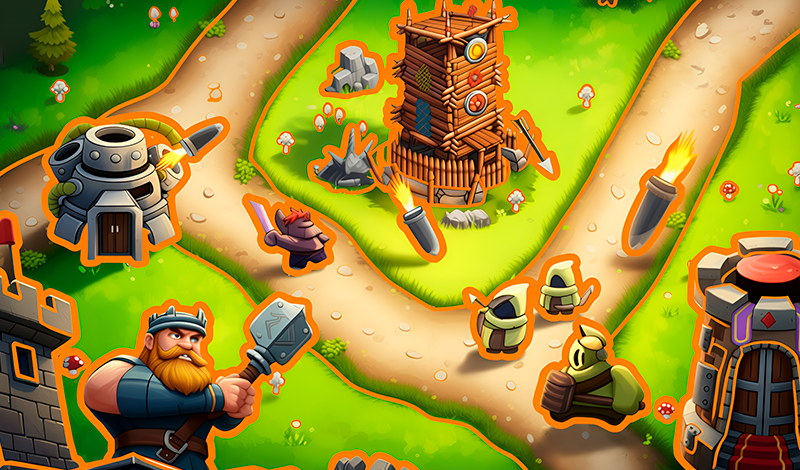 Tower Defense - Defender TD game cover