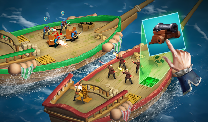 Pirate Ships: Build and Fight game cover