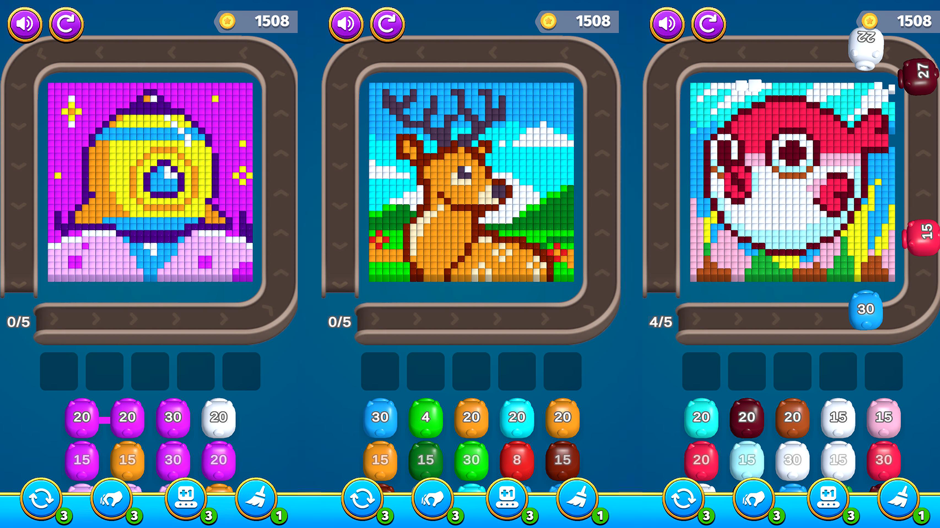 Pixel Flow: Color Blast screenshot