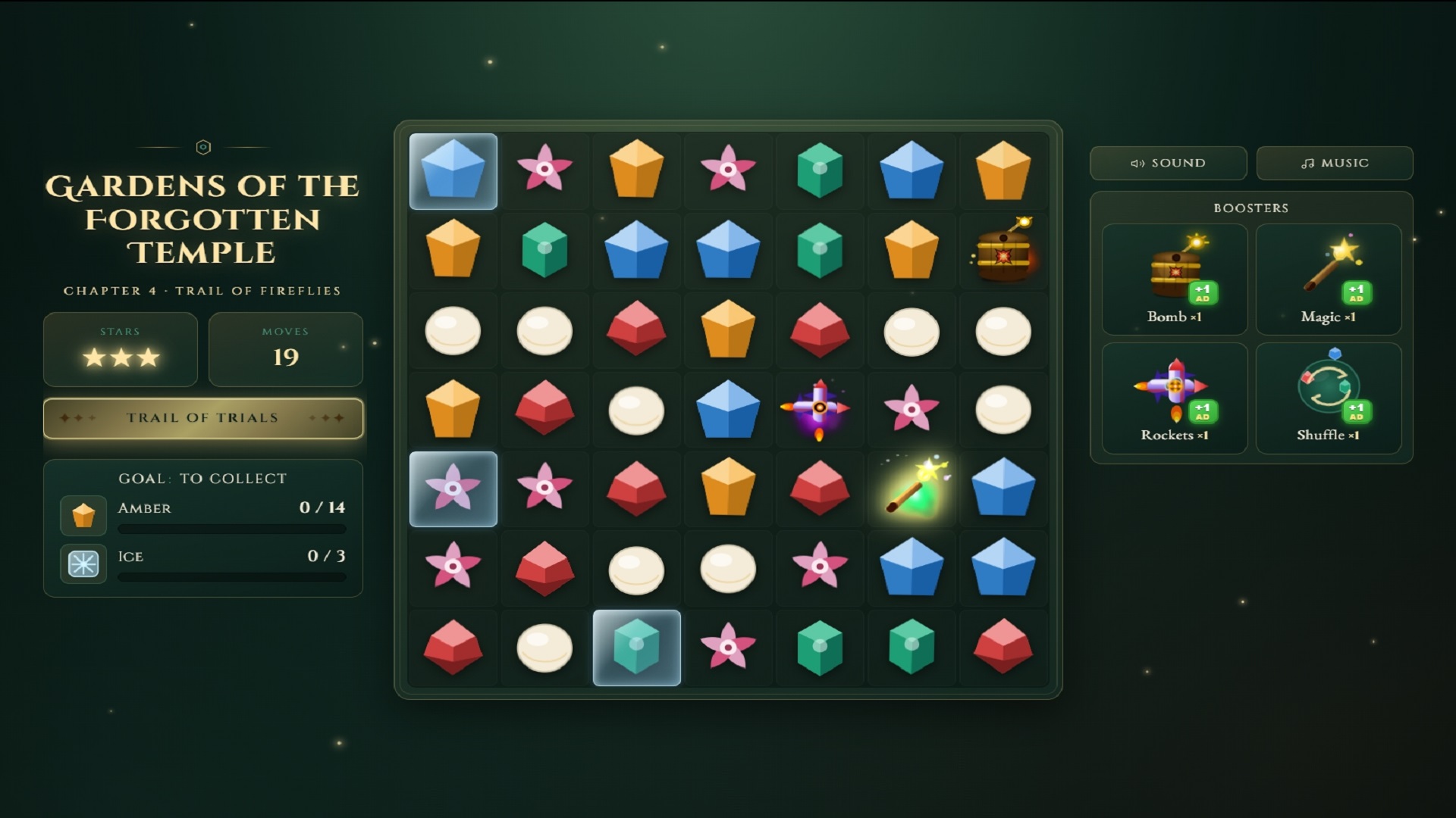 Gardens of the Forgotten Temple — screenshot 2