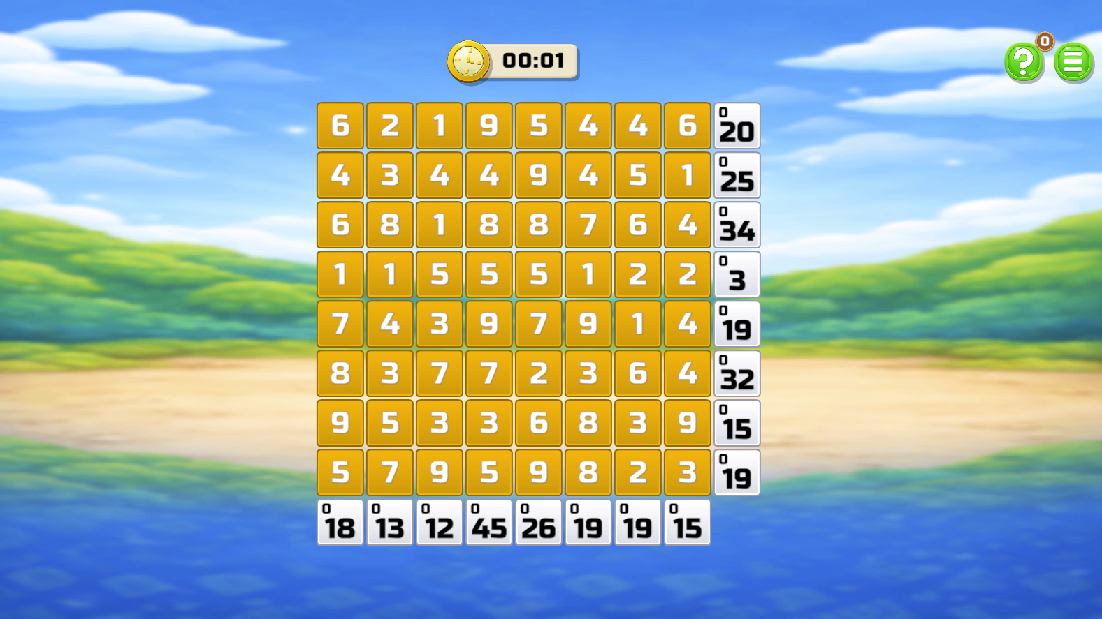 Суммариум игра в числа — screenshot 2