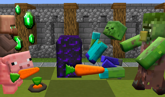 Cubic Battle: Mobs vs Monsters