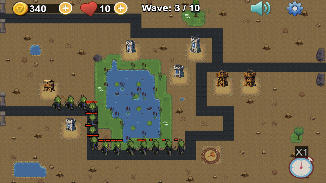 Tower Defense: Horde Attack screenshot
