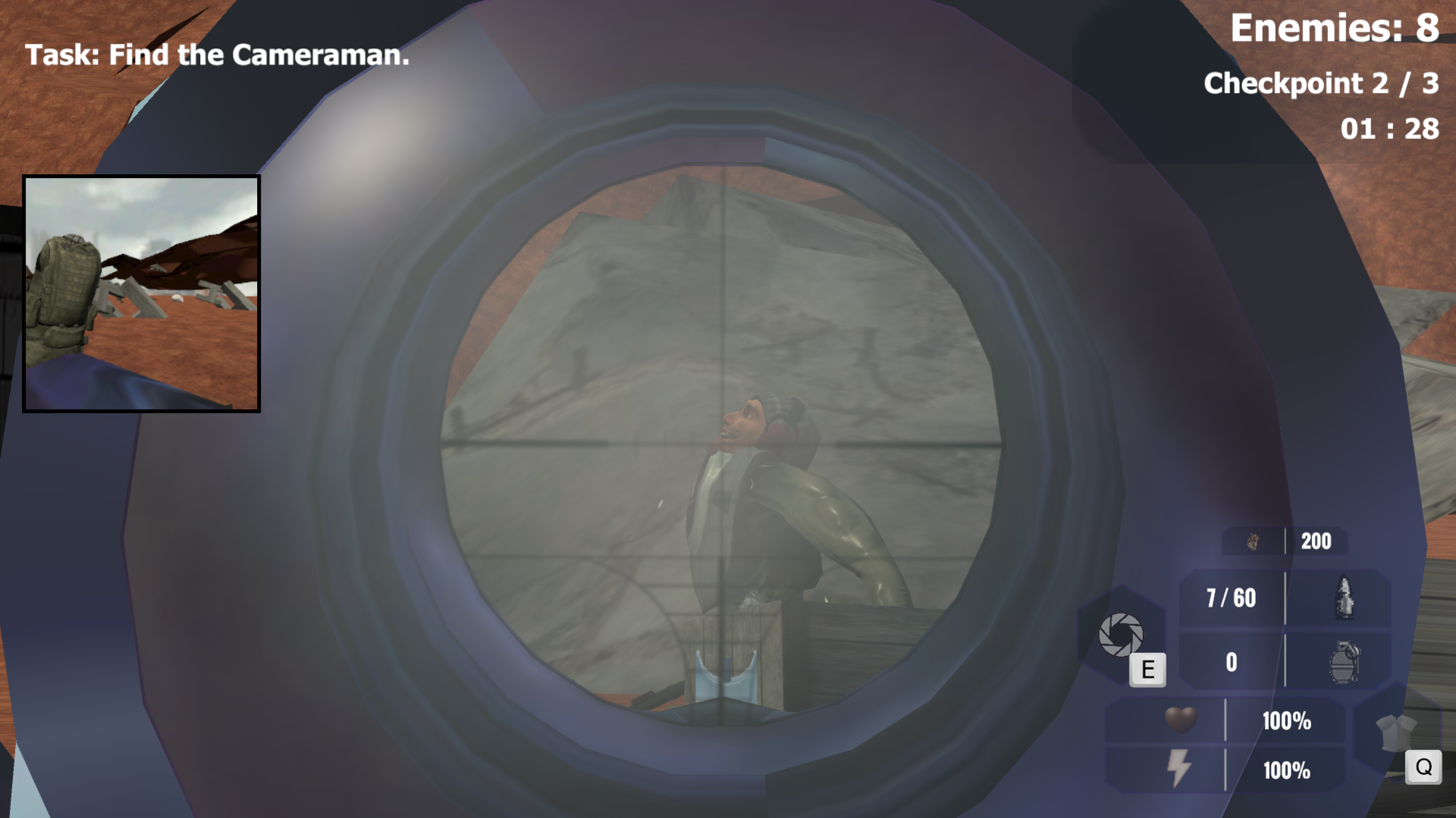 Skibidi - Save Cameraman: 2 players! screenshot