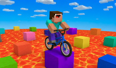 Obby, but on a Bike