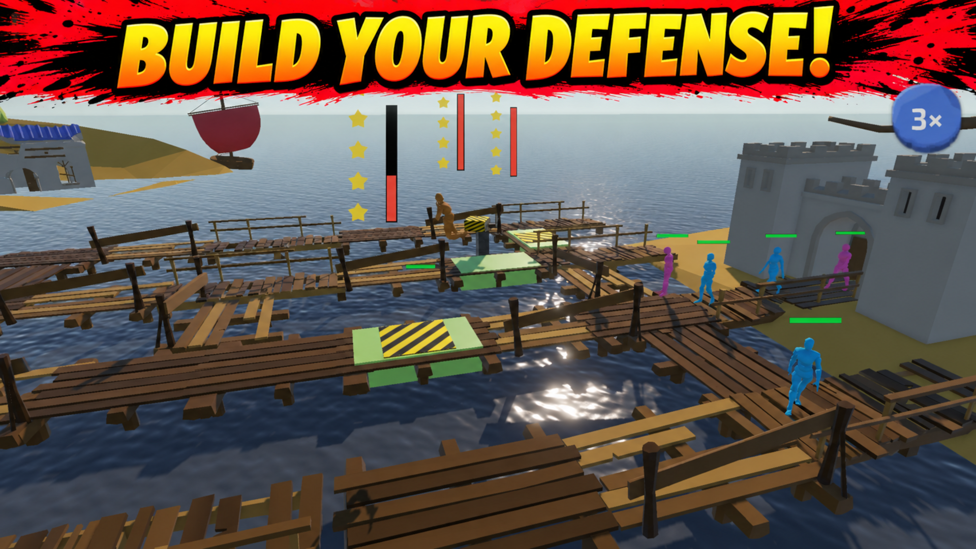 Ragdoll Trap Defense screenshot