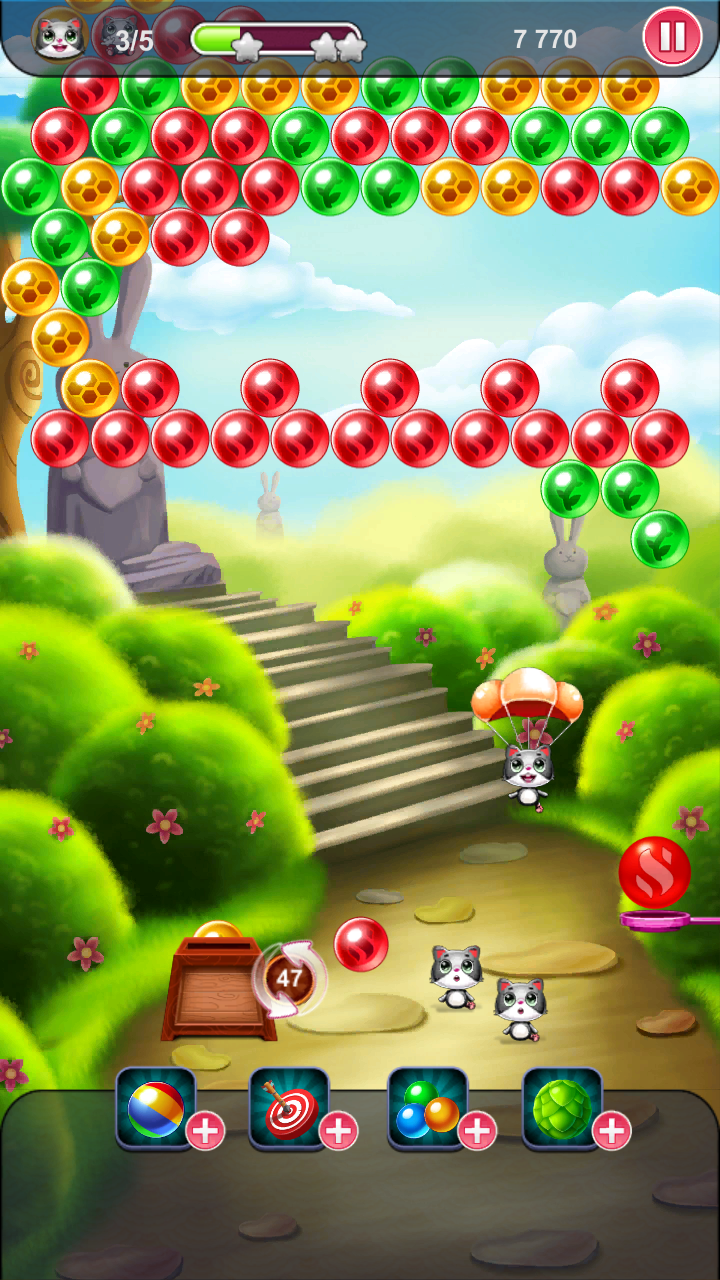 Save the cats - Bubble shooter screenshot 8