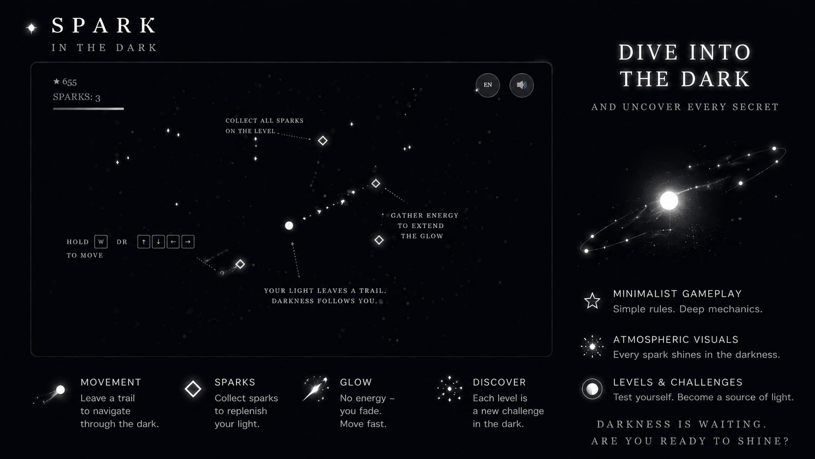 Spark in the Dark — screenshot 2
