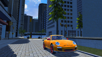 Online Car Destruction In A Big City