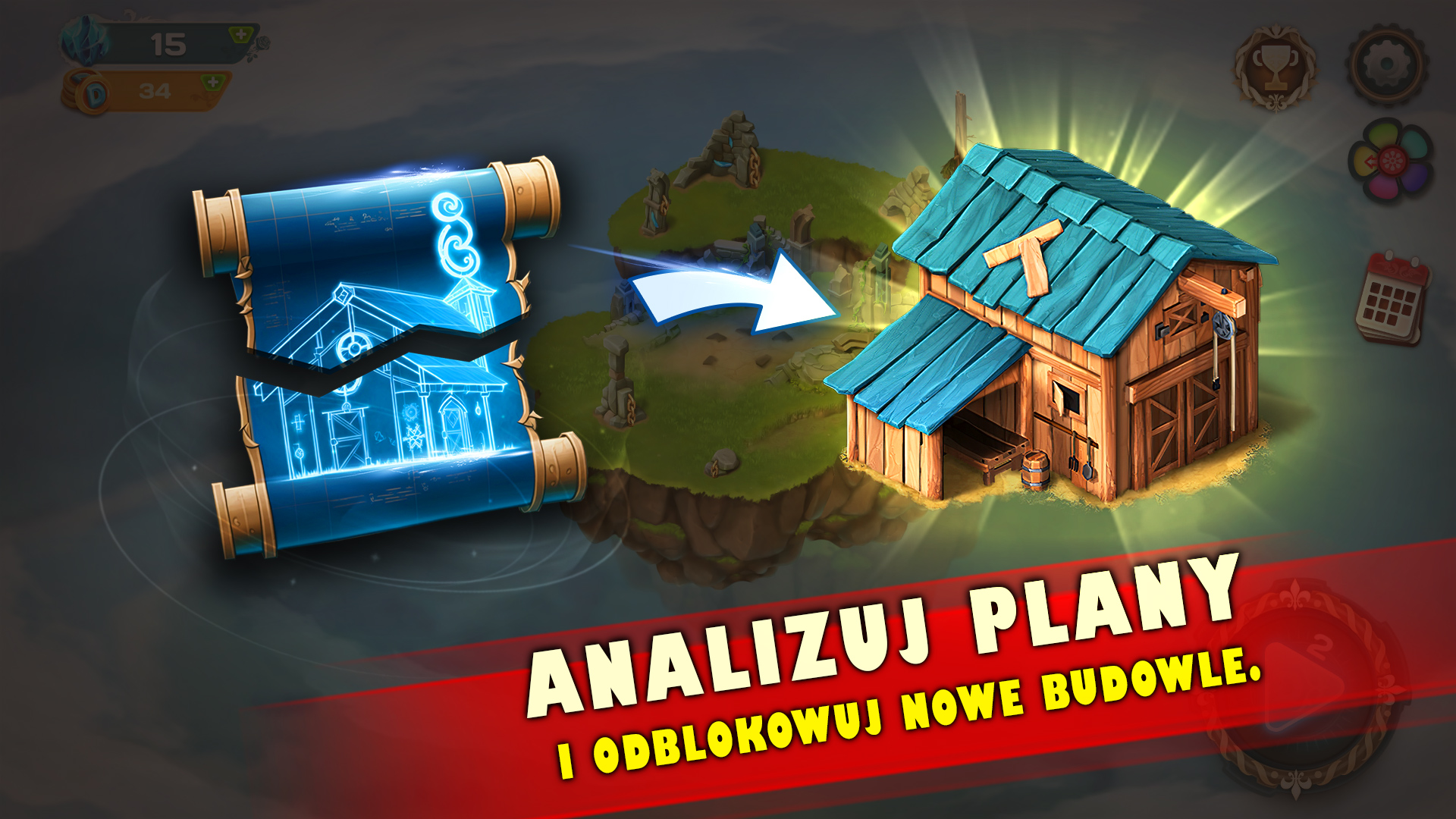 Diamant Sky Stories Match 3 screenshot 26