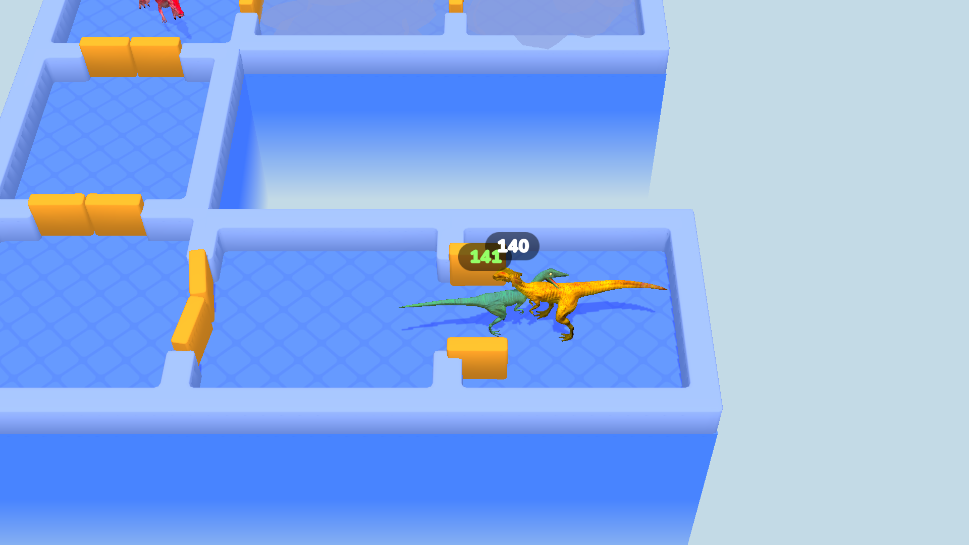 Dinopark: survive in the maze screenshot