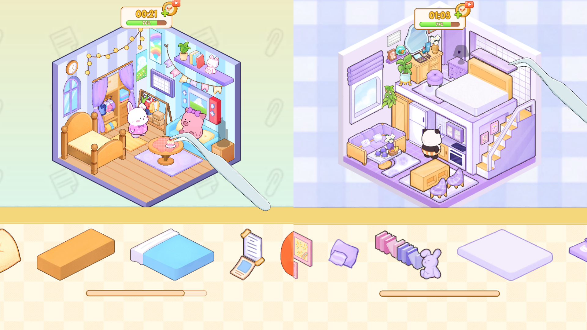 Sticker Room: Cozy Home — screenshot 4