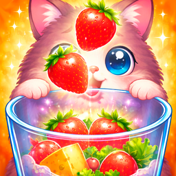 Голодный кот: Соединяй еду