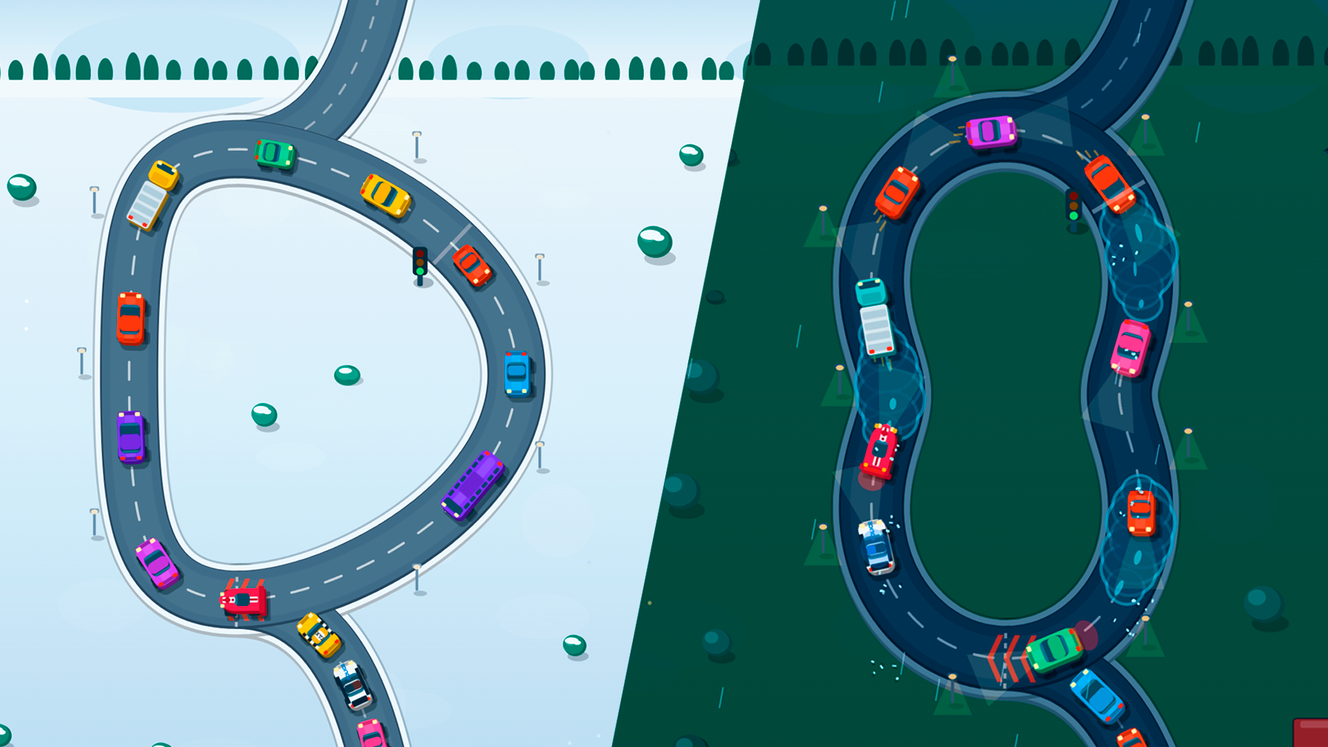 Traffic Gap: Merge Rush screenshot