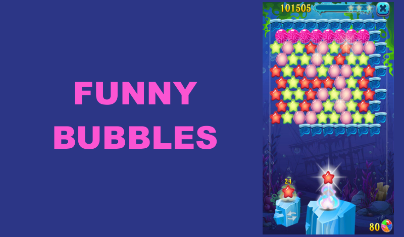 Funny bubbles game cover