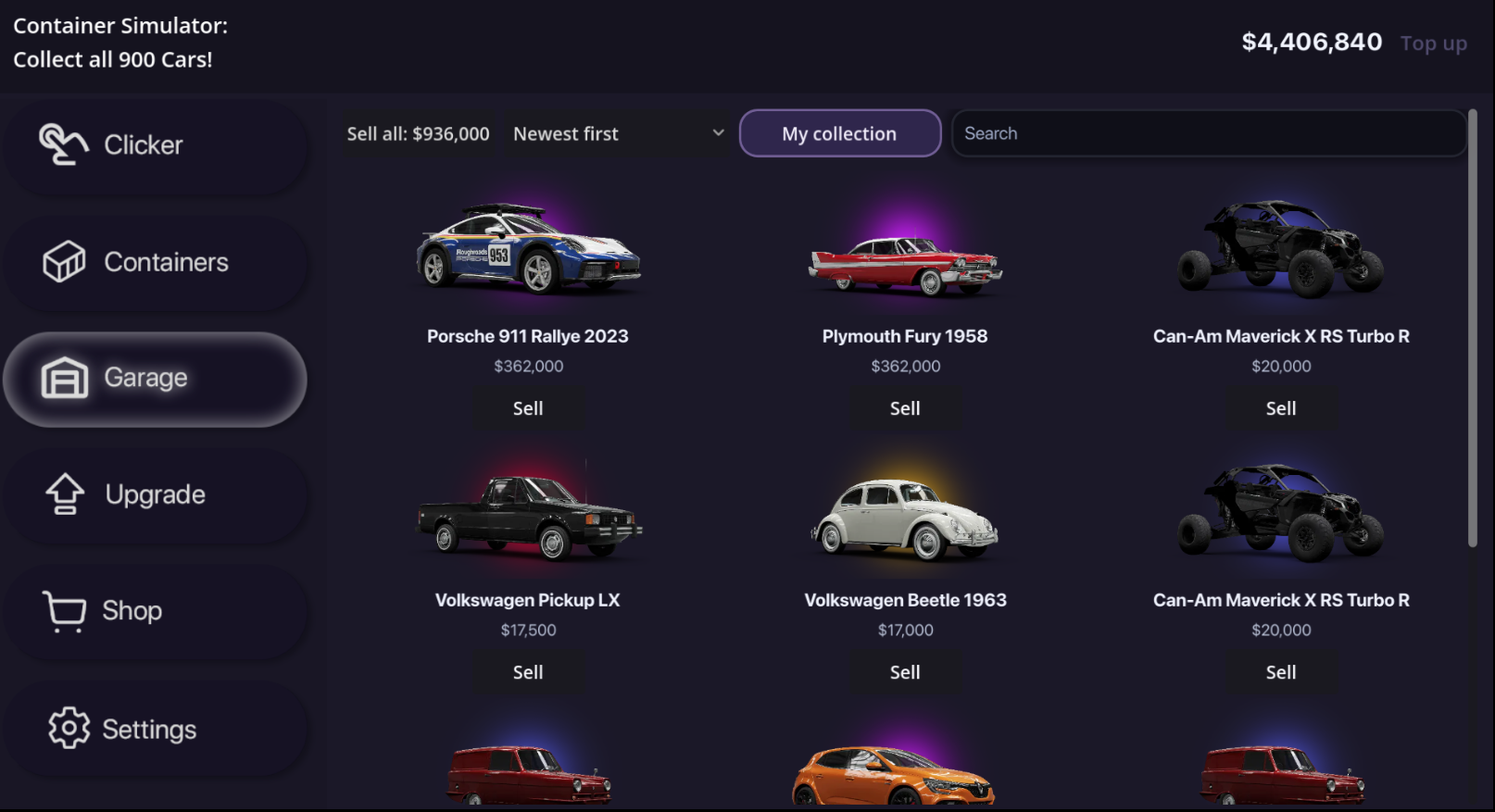 Container Simulator: Collect all 900 Cars! — screenshot 6
