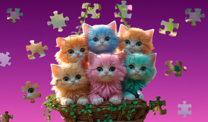 Puzzles are fun! game cover
