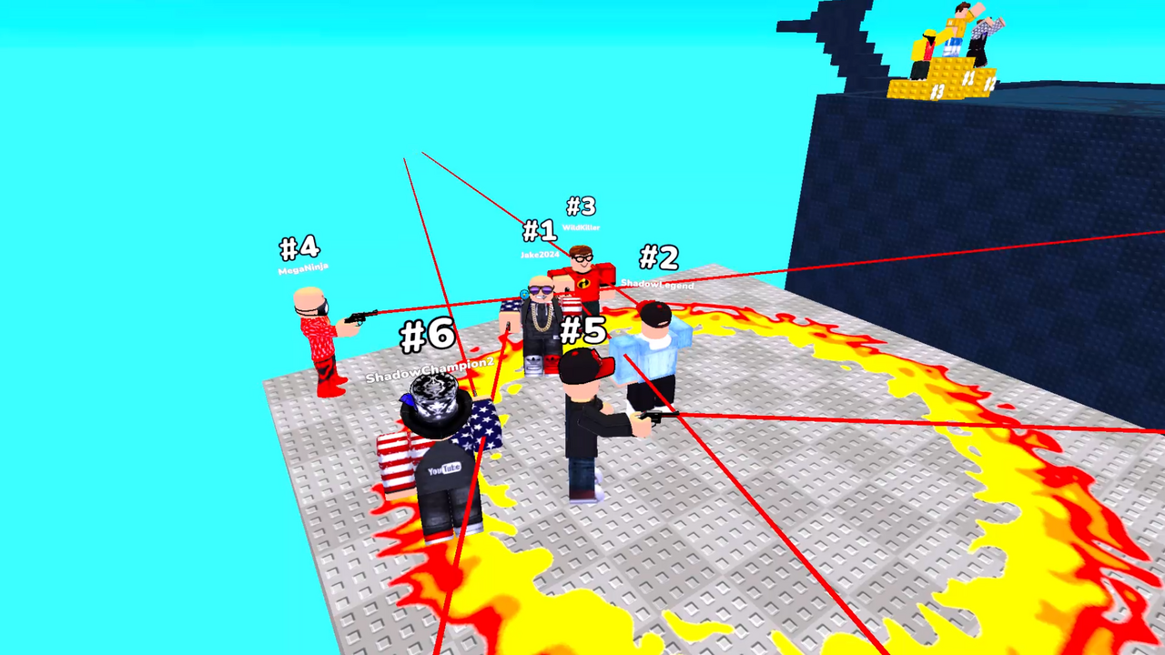Obby: Blind Shot with Modes screenshot