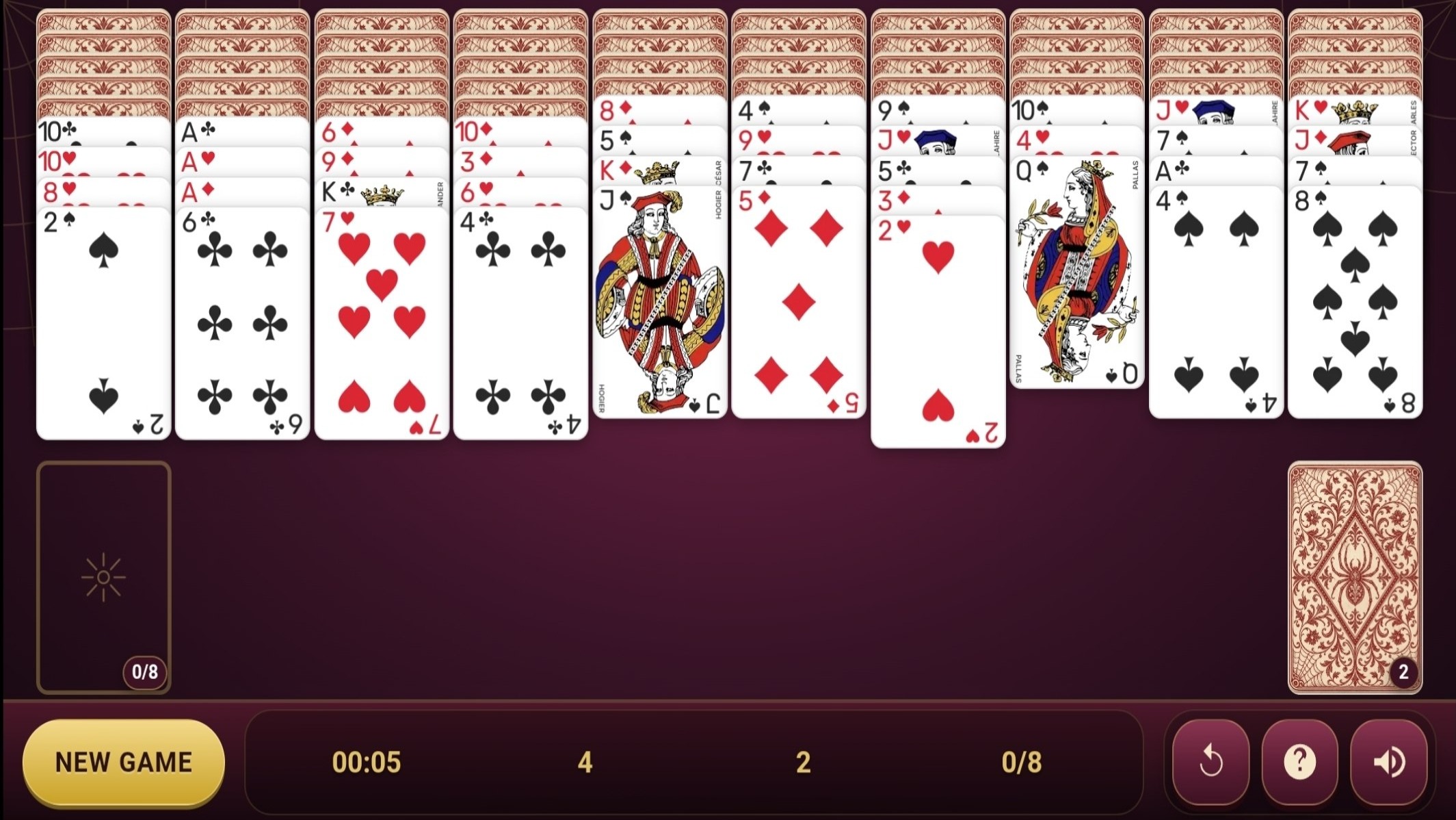 Solitaire Spider 2026 — screenshot 3
