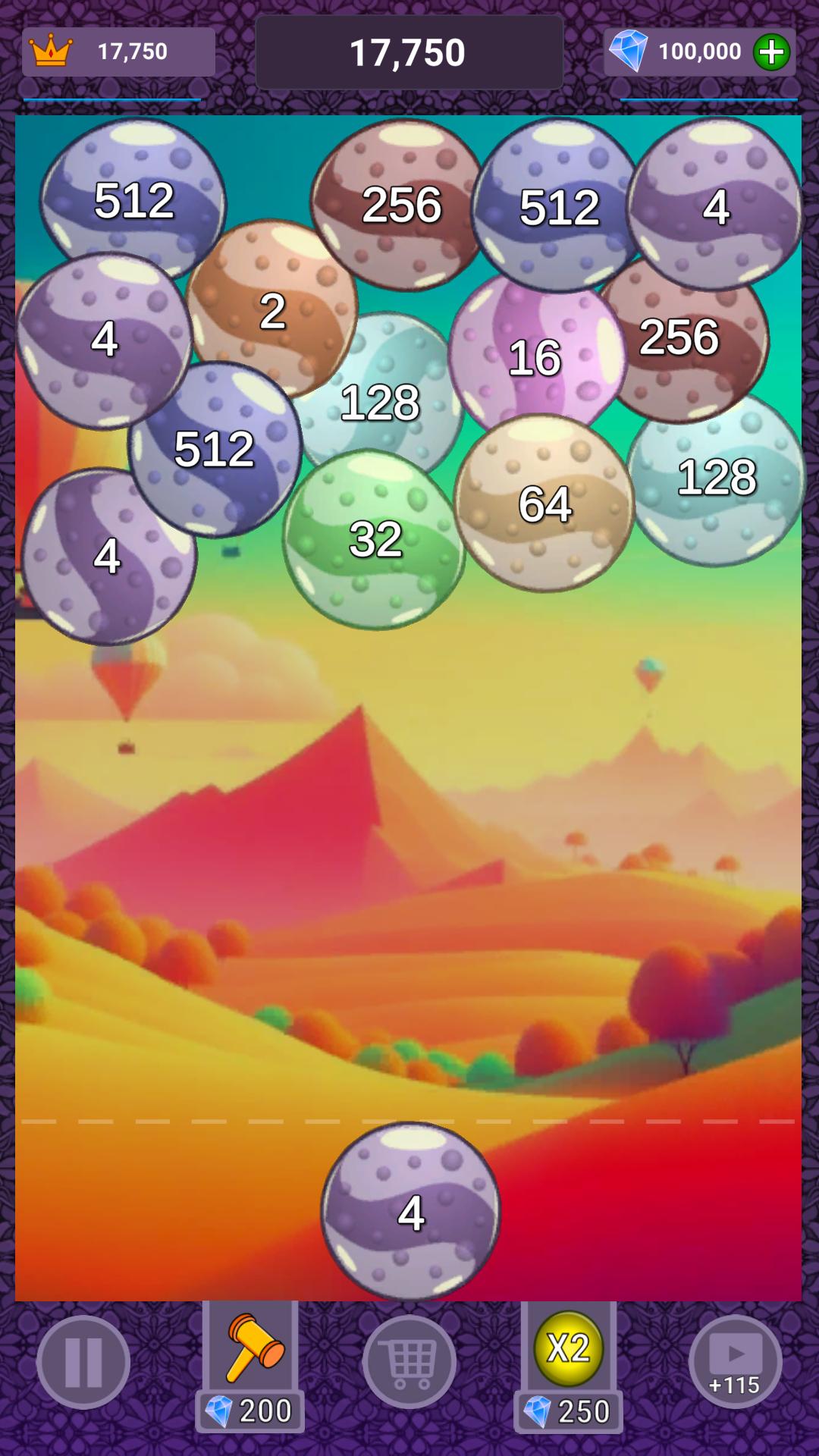 2048 Marmelade screenshot 7