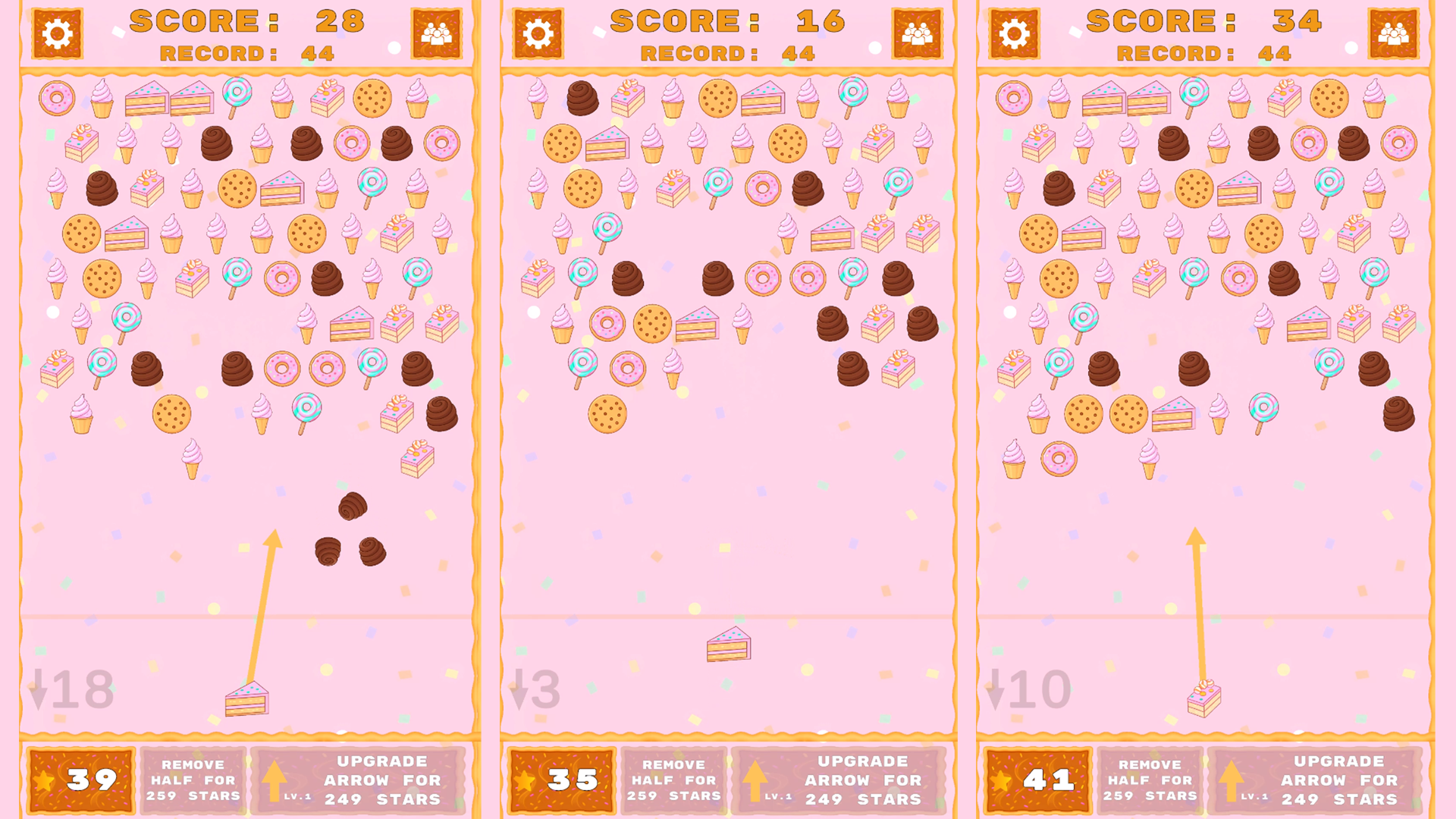 Shoot and Combine 3 Sweets into Chains! — screenshot 2