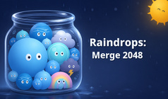 Raindrops: Merge 2048