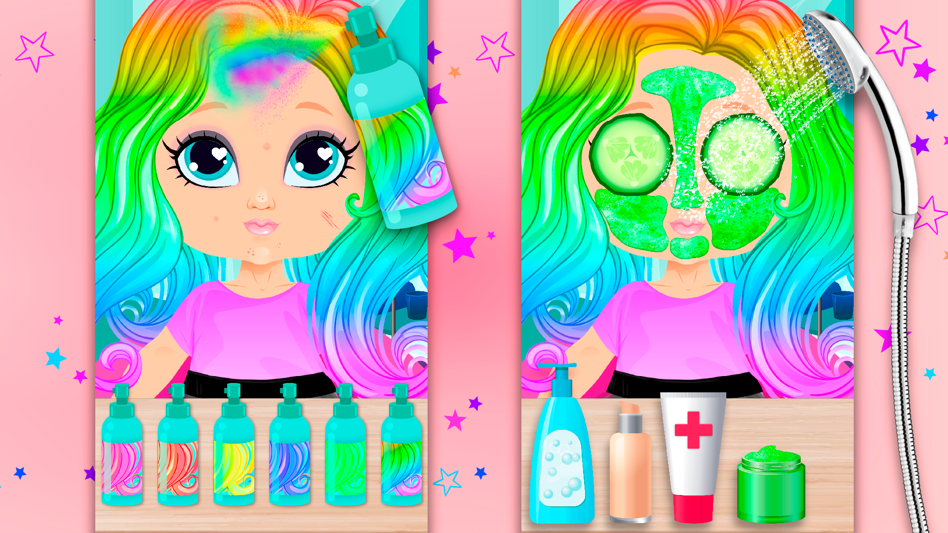 Baby Doll Makeup Beauty Salon screenshot