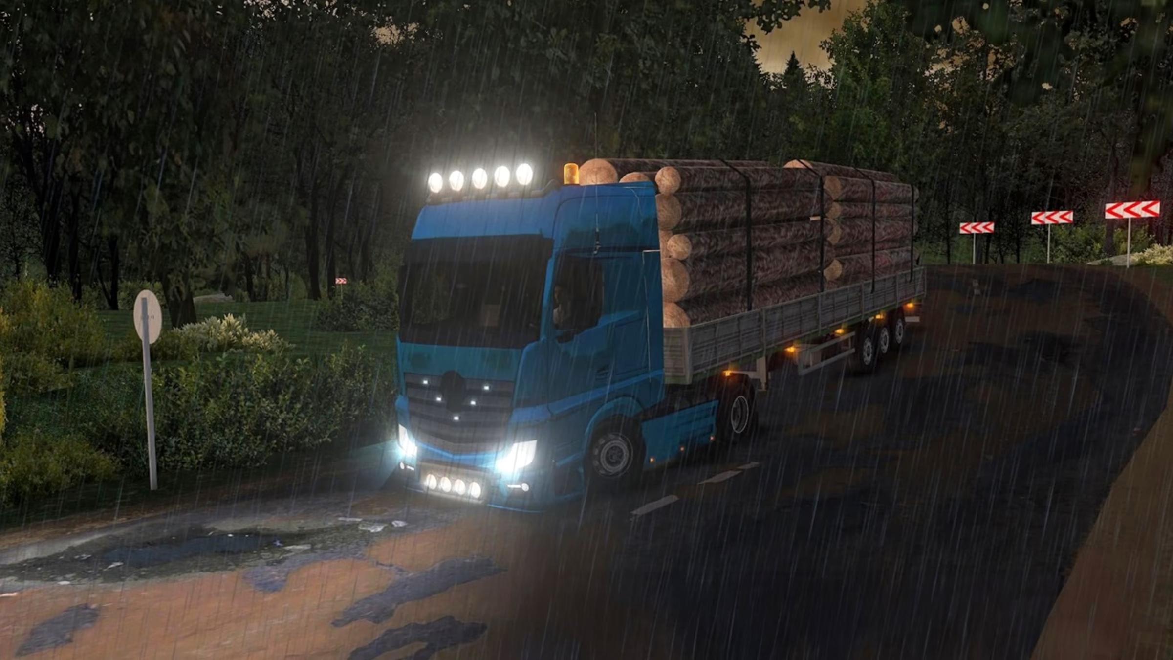 Truck Simulator : European Roads screenshot