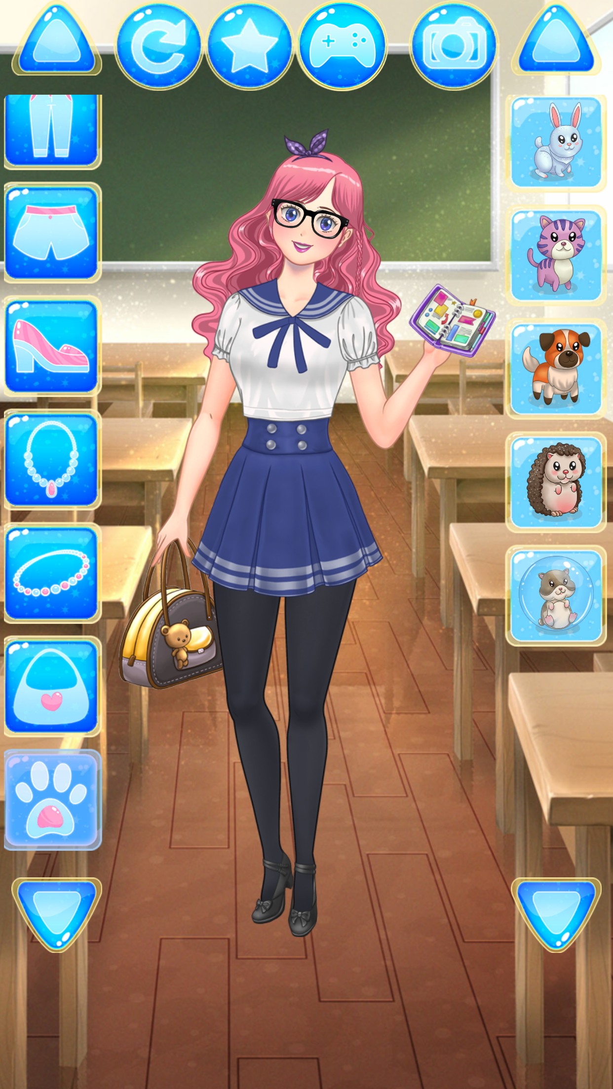 School Anime Dress Up screenshot 8