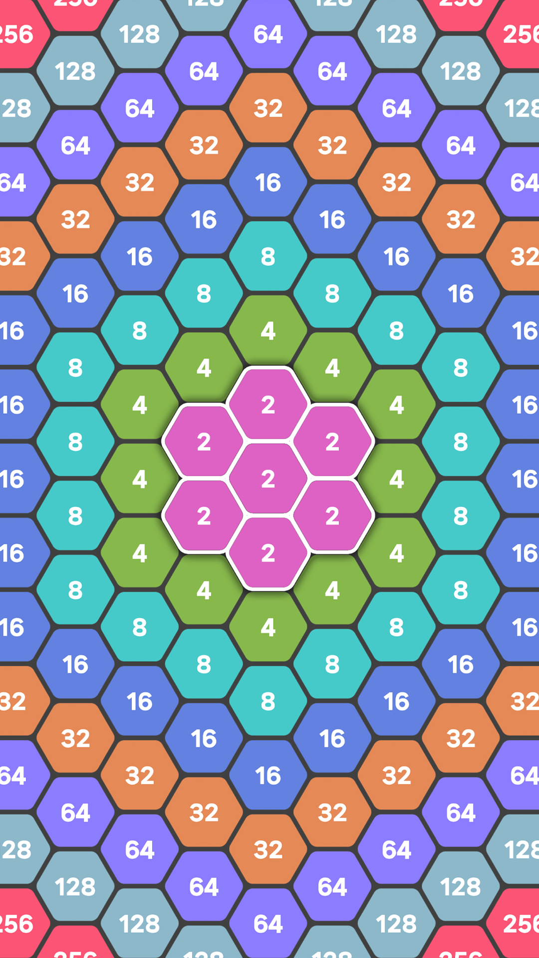Hexa Blast 2048 screenshot 5