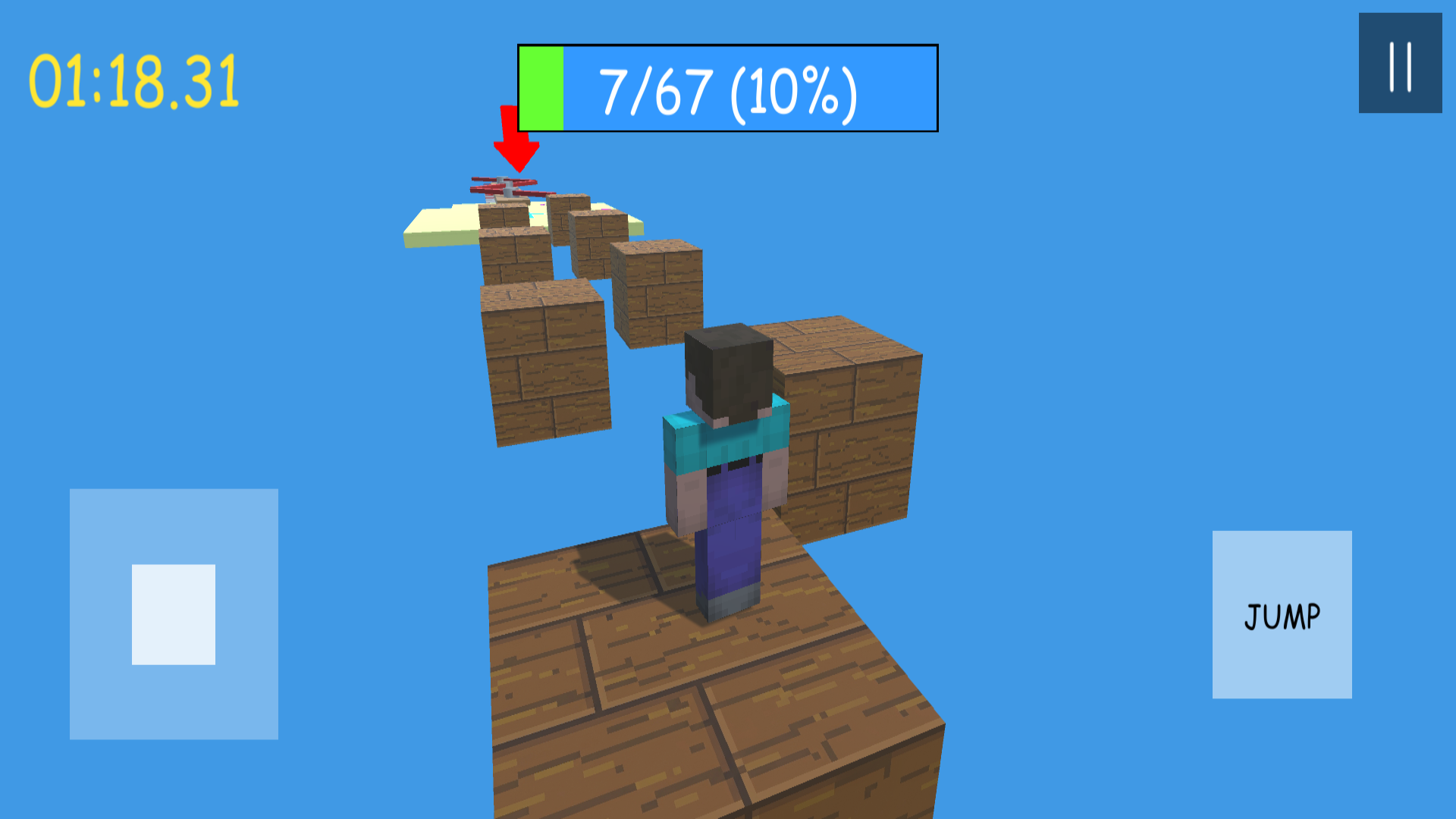 Noob: Obby Parkour 3D — screenshot 6