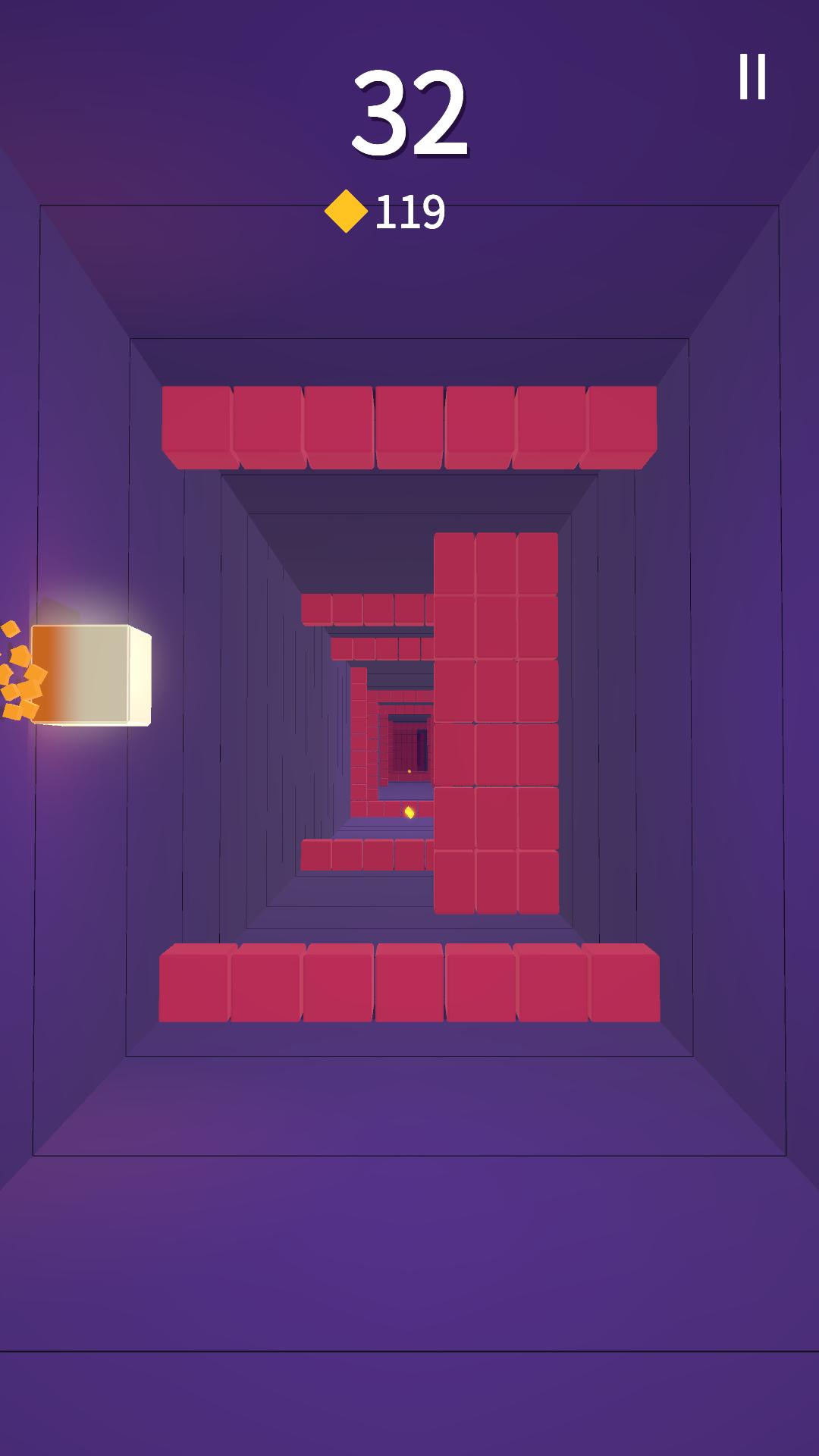 Cube Tunnel: Neon Rush screenshot 3