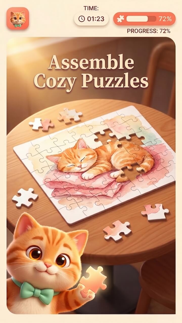 Cozy Puzles screenshot 6