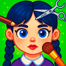 Make up Salon Время разукрасить Уэнсдей