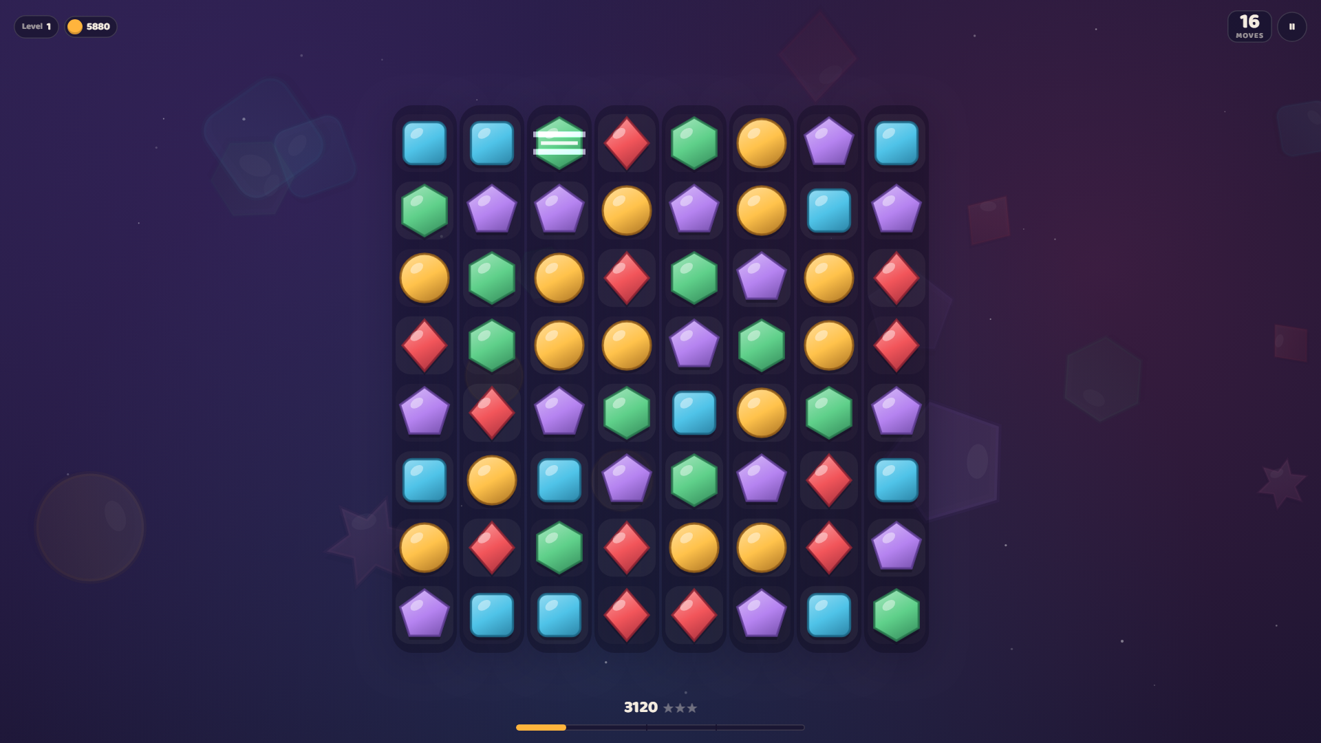 Gems: Rows and Cascades screenshot 2