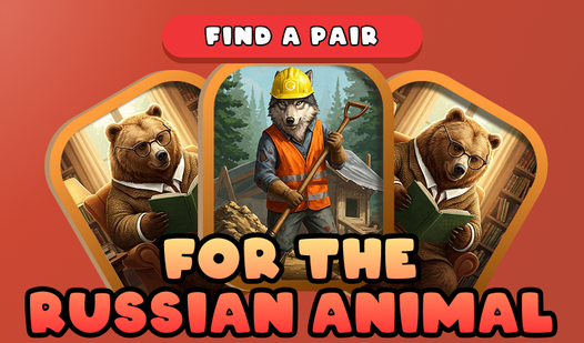 Find a pair for the Russian animal