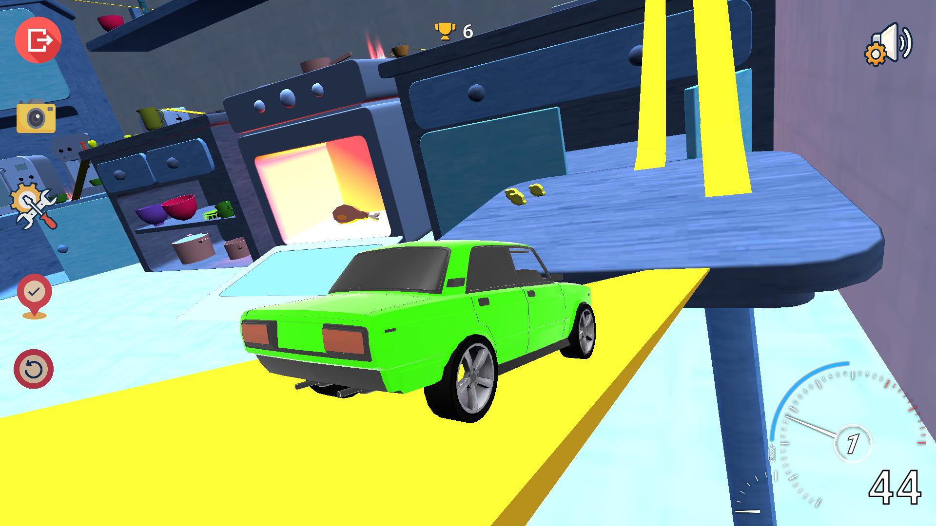 Mini Car: Room Parkour screenshot 12